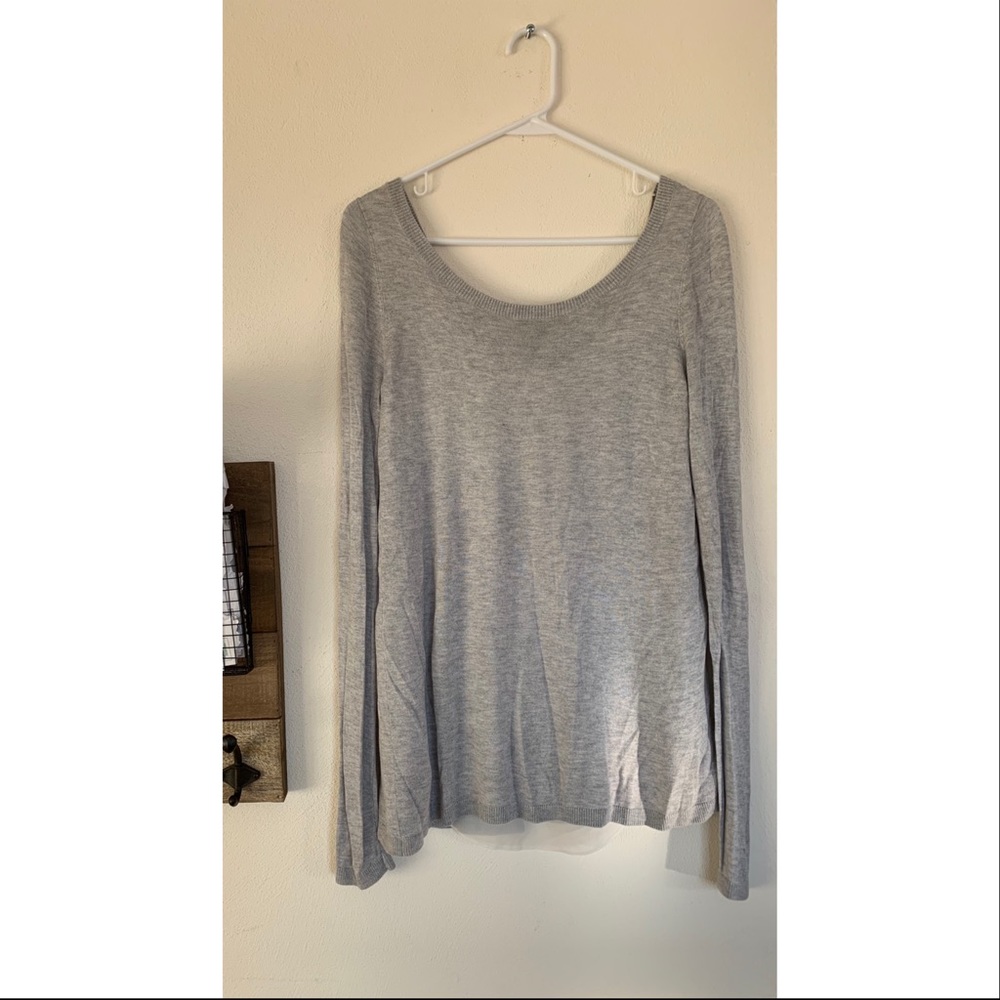 Express Gray Sweater
